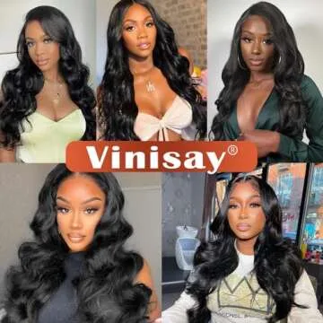 Body Wave Lace Front Wigs Human Hair 13x4 HD Transparent Lace Frontal Wigs Human Hair for Women Brazilian Virgin 200% Density Glueless Wigs Human Hair Pre Plucked with Baby Hair Natural Black 26 Inch