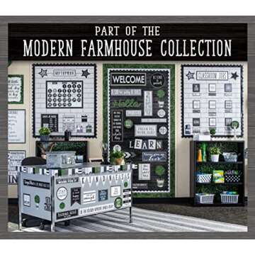 Modern Farmhouse Wall Décor Bulletin Board