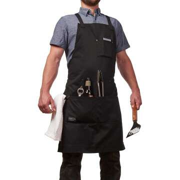 Professional Chef Apron for Kitchen & BBQ