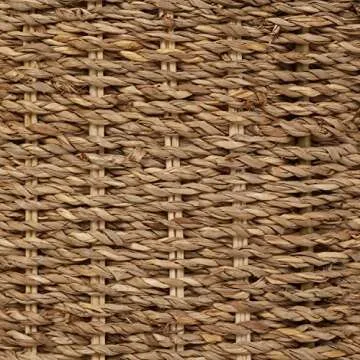 Stone & Beam Modern Seagrass Basket Set Pack of 3