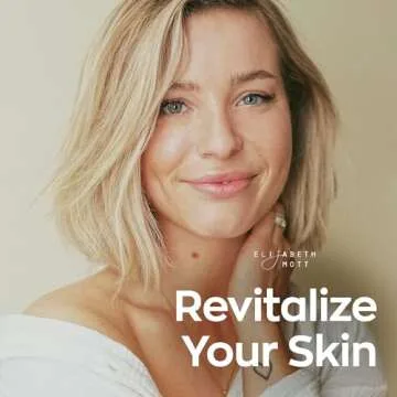 Elizabeth Mott Sure Thing Vitamin C Face Scrub – Heat Activated Exfoliating Facial Cleanser for Deep Pore Cleansing & Smoother Skin – Gentle Brightening Scrub, Vegan & Cruelty-Free Skincare, 3.52 oz