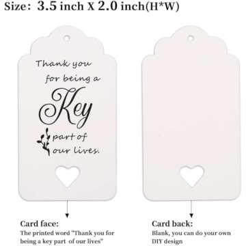 WODEGIFT 100 PCS Wedding Favors Bottle Opener,Wedding Gifts for Guest Vintage Skeleton Key Opener,Key Openers with Escort Tag Cards and Chains (Silver)