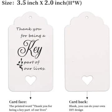 WODEGIFT 100 PCS Wedding Favors Bottle Opener,Wedding Gifts for Guest Vintage Skeleton Key Opener,Key Openers with Escort Tag Cards and Chains (Silver)