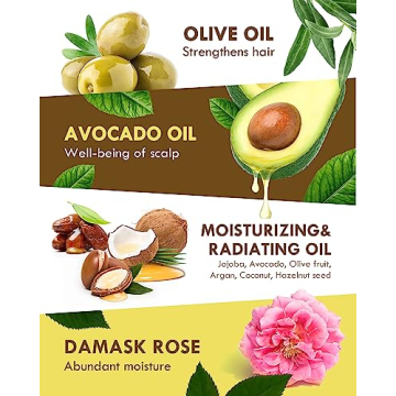 LABIOTTE Silk Oil Hair Treatment for Repair, Frizz Control & Shine - With Jojoba Oil for Dry, Damaged Hair Growth - 5.07 Fl Oz