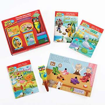 Hot Dots Jr. Fairy Tales Storybooks & Interactive Pen