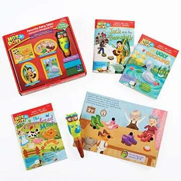 Hot Dots Jr. Fairy Tales Storybooks & Interactive Pen
