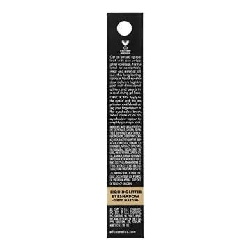 e.l.f. Liquid Glitter Eyeshadow, Long Lasting, Vegan, 0.10 Fl Oz