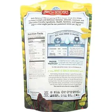 Birch Benders Banana Paleo Pancake & Waffle Mix 10 oz