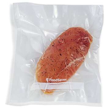 FoodSaver FSFSBF0226-FFP 1-Quart Precut Heat-Seal Bags, 44 Count, Frustration-Free -Packaging,Frustr...
