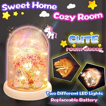 YOFUN Make Your Own Unicorn Night Light Kit for Creative Kids