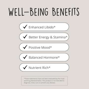 Organic Maca Root Capsules 1200 mg – Libido Booster for Women Fast Acting & Potent | Aphrodisiac S...