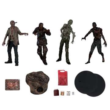 McFarlane Toys - The Walking Dead Walkers 5in Figure 4-Pack