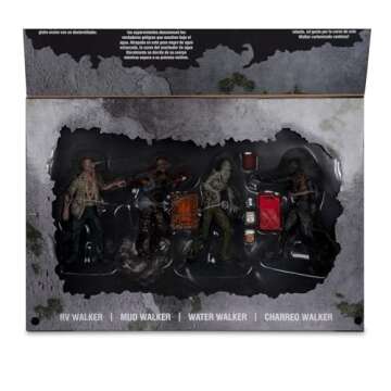 McFarlane Toys - The Walking Dead Walkers 5in Figure 4-Pack