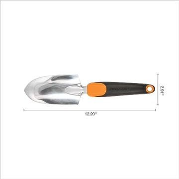 Fiskars Ergo Garden Trowel for Efficient Digging and Planting