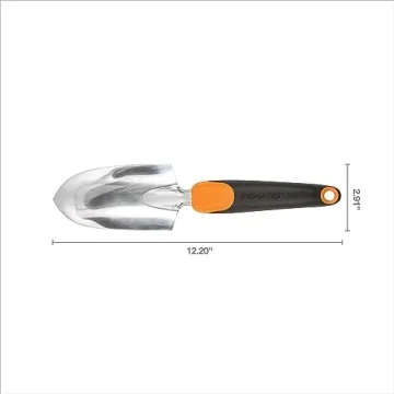 Fiskars Ergo Garden Trowel for Efficient Digging and Planting