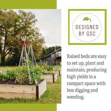 Gardener's Supply Raised Garden Bed for Deep Plants
