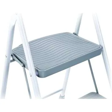 Rubbermaid 2-Step Steel Step Stool Ladder with Grip