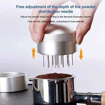 Coffee Needle Distributor for Perfect Espresso Making