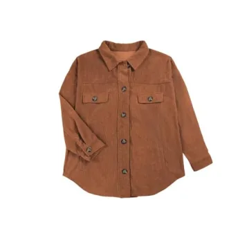 VICHYIE Womens Corduroy Oversized Shacket for Style