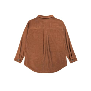 VICHYIE Womens Corduroy Oversized Shacket for Style