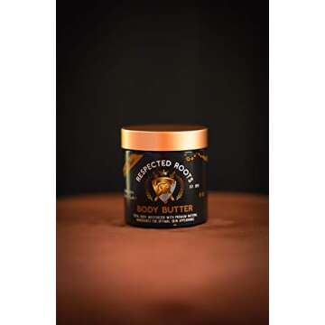 All Natural Body Butter Moisturizer for Men & Women with Shea Butter, Tree Tea Oil, Apricot Oil, Skin Soothing and Hydrating Lotion by Respected Roots
