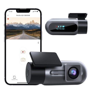 ARIFAYZ 1080P Dash Cam with WiFi & Night Vision
