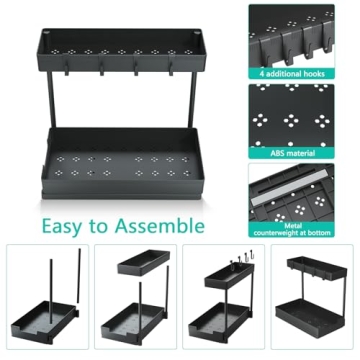 JUJEKWK Under Sink Organizer - Stylish Storage Solution