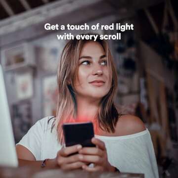 BodyGuardz Red Light Converter Compatible with iPhone 15 Pro Screen Protector - Extreme Impact Protection With Red Light Conversion - Easy Install - 9H Hardness - Case Friendly