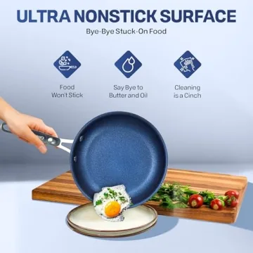 GRANITESTONE 20 Pc Nonstick Cookware Set for Easy Cooking