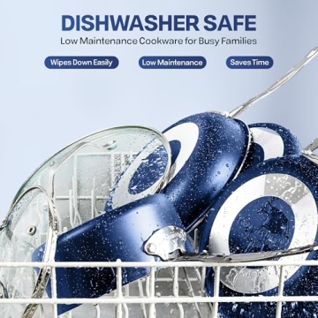 GRANITESTONE 20 Pc Nonstick Cookware Set for Easy Cooking