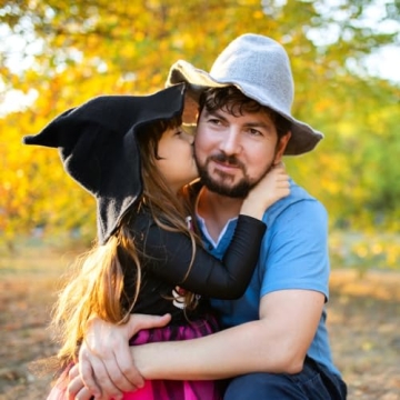 Leuceiy Halloween Witch Hat for Women Comfortable Wool Accessory