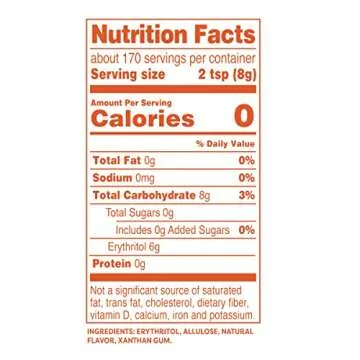 Swerve Ultimate Sugar Replacement Sweetener, Granular Sugar Substitute, Zero Calorie, Keto Friendly, Zero Sugar, Non-Glycemic, Gluten Free, 3 lbs Bag(Packaging May Vary)