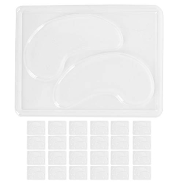 25pcs Reusable DIY Eye Mask Trays - Eco-Friendly Set