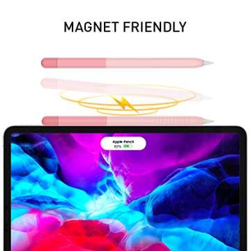 Delidigi Pencil Case Compatible with Apple Pencil Pro and Apple Pencil 2nd Generation Case, Gradient...