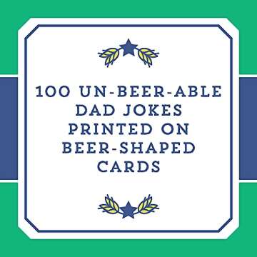 Ridley's Dad Jokes - 100 Hilarious Cards in Beer-Shaped Box