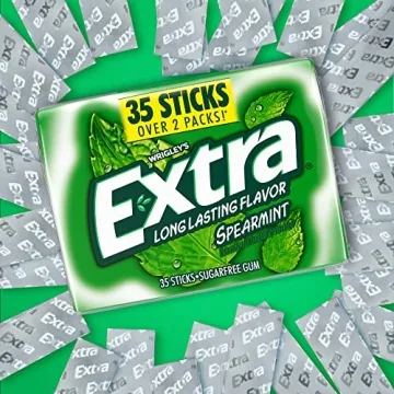 EXTRA Spearmint Sugar-Free Gum Mega Pack - Refreshing Mint