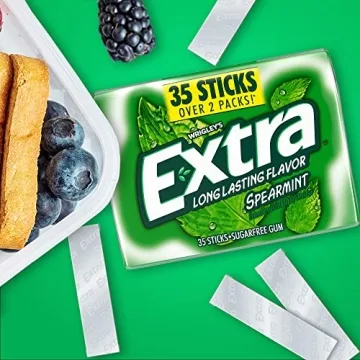 EXTRA Spearmint Sugar-Free Gum Mega Pack - Refreshing Mint
