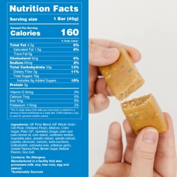 Healthy WHOA DOUGH Edible Cookie Dough Bars - Vegan & Gluten Free