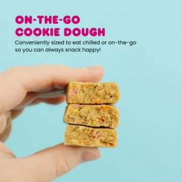 Healthy WHOA DOUGH Edible Cookie Dough Bars - Vegan & Gluten Free