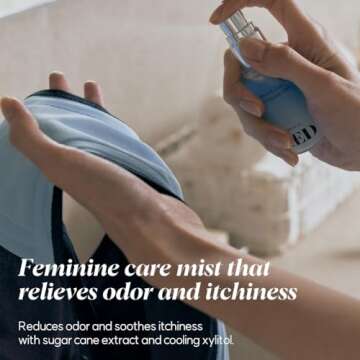 LACTOMEDI Feminine Intimate Deodorant Spray - pH Balancing Formula for Daily Freshness