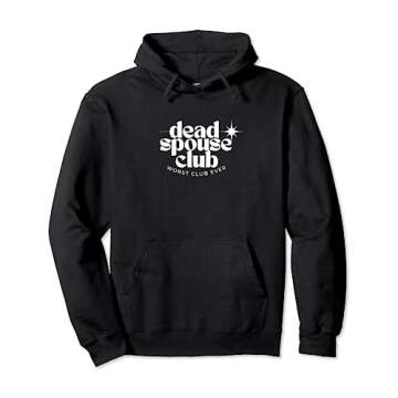 Dead Spouse Club Summer 2023 Pullover Hoodie - White