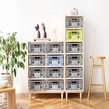 AYKASA Collapsible Storage Basket for Home and Office