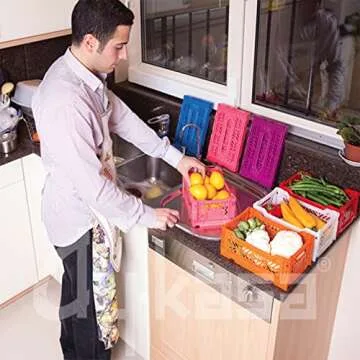 AYKASA Collapsible Storage Basket for Home and Office