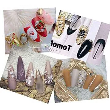 10Pcs Nail Stand for Press on, Fake Acrylic Nail Stand, Nail Display Practice Stands with Magnetic Base, Nail Tip Holders for Salon and Home DIY