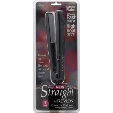 Revlon Ceramic Flat Iron Fast Smooth Styling 400ºF