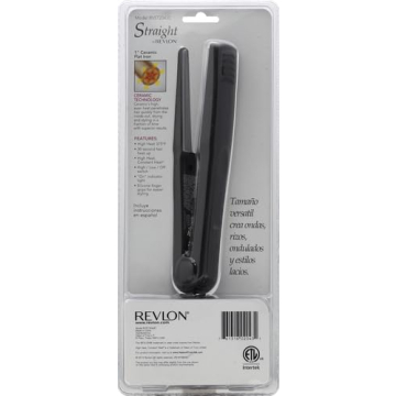 Revlon Ceramic Flat Iron Fast Smooth Styling 400ºF