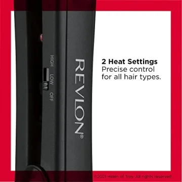 Revlon Ceramic Flat Iron Fast Smooth Styling 400ºF