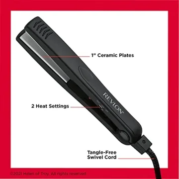 Revlon Ceramic Flat Iron Fast Smooth Styling 400ºF