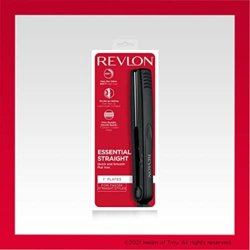Revlon Ceramic Flat Iron Fast Smooth Styling 400ºF