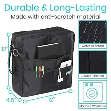 Vive Bag for Wheelchairs & Walkers - Durable & Stylish Accessory